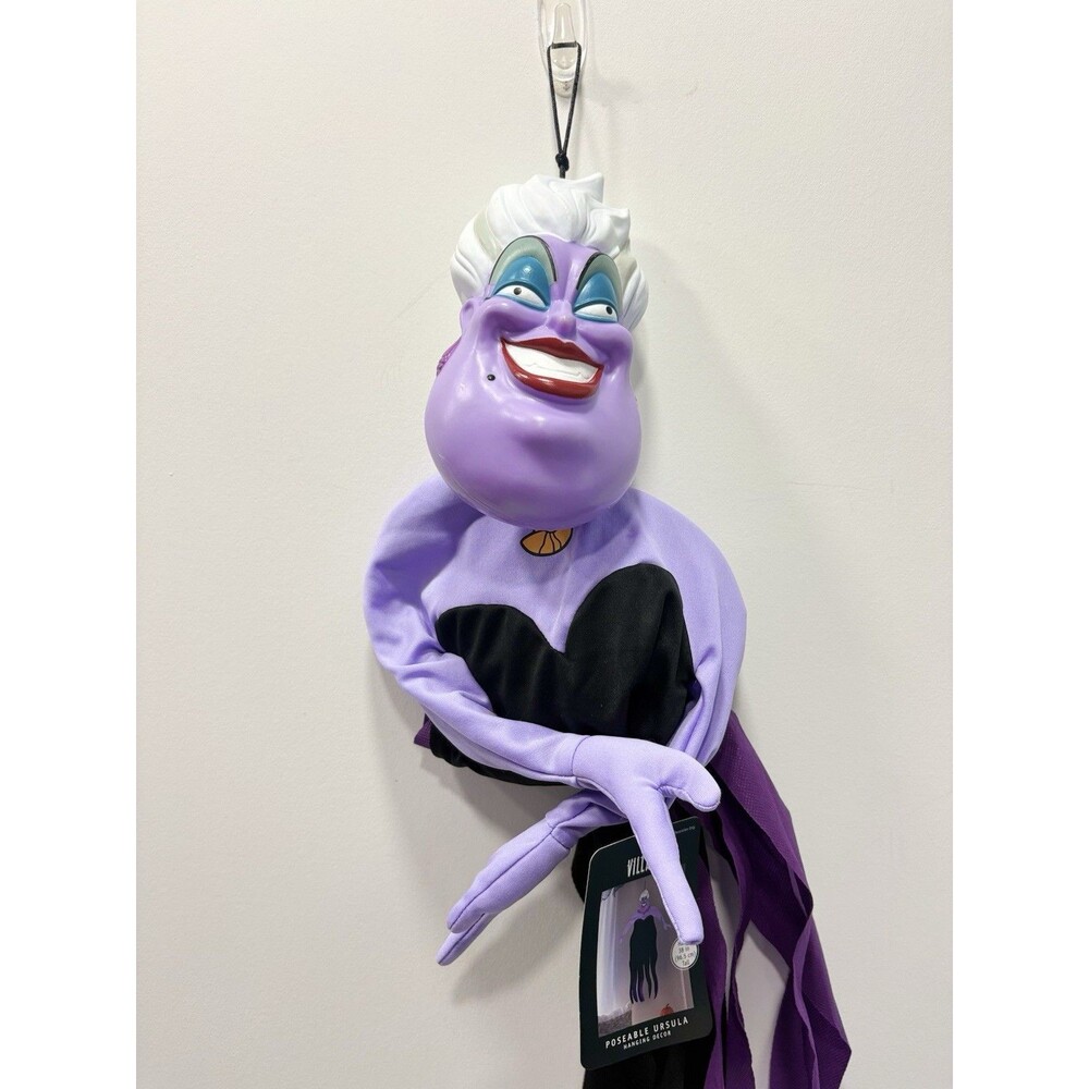 Disney Villains Posable Ursula The Little Mermaid Hanging Halloween Decor